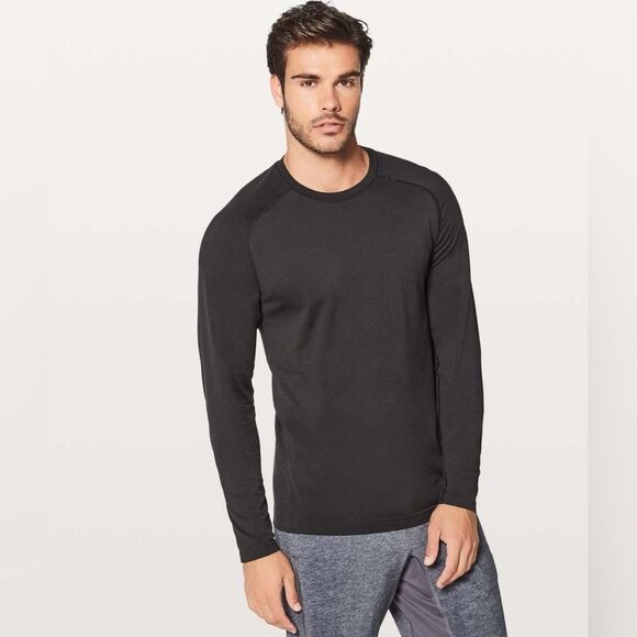 lululemon athletica Other - LULULEMON Men's Black Long Sleeve Shirt METAL VENT TECH $78 msrp size XS